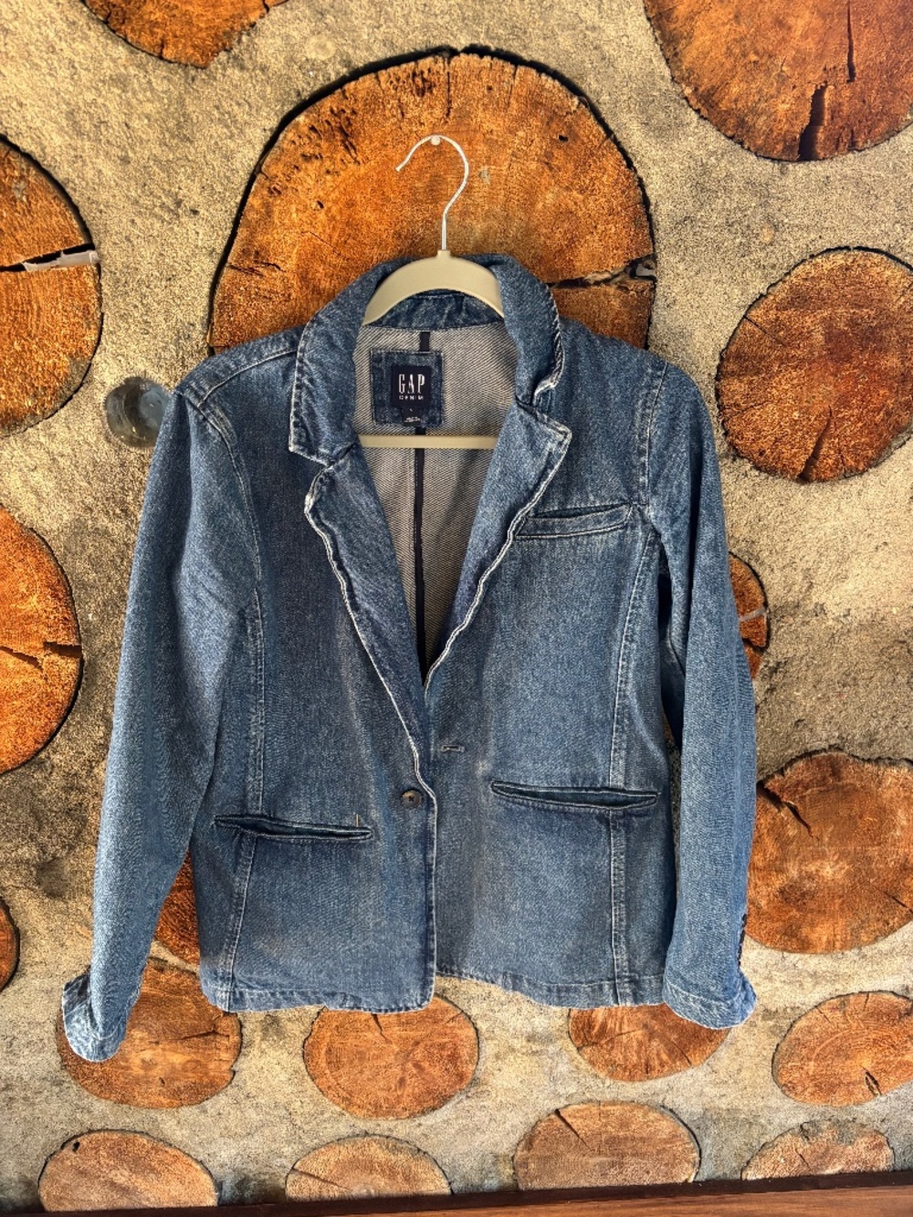 Gap Women’s Denim Blazer Size Small